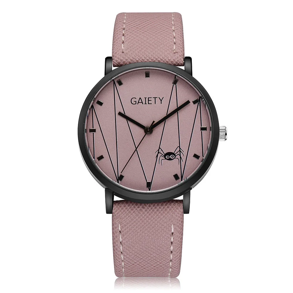 

GAIETY Disc Irregular Line Spider Pattern Female Watch Simple Stlye Women's Watches Bayan Kol Saaty Fashion Dot Quartz Clock@50