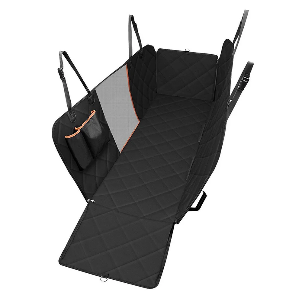 Практичный чехол для сиденья, для собак чехол на Автокресло для домашних животных чехлы на сиденья для животных гамак царапинам нескользящим прочный мягкий ПЭТ чехол для спинки заднего сиденья