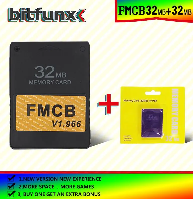 Бесплатная карта памяти McBoot (FMCB)32 Мб v 1 966 (новая версия и новая функция) + 8/16/32/128/MB