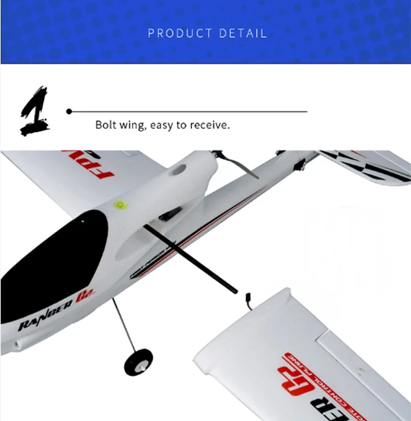 Volantex RC FPV Самолет V757-6 75706 Ranger G2 размах крыльев 1200 мм новичок плоскость FPV Самолет(есть комплект или PNP набор