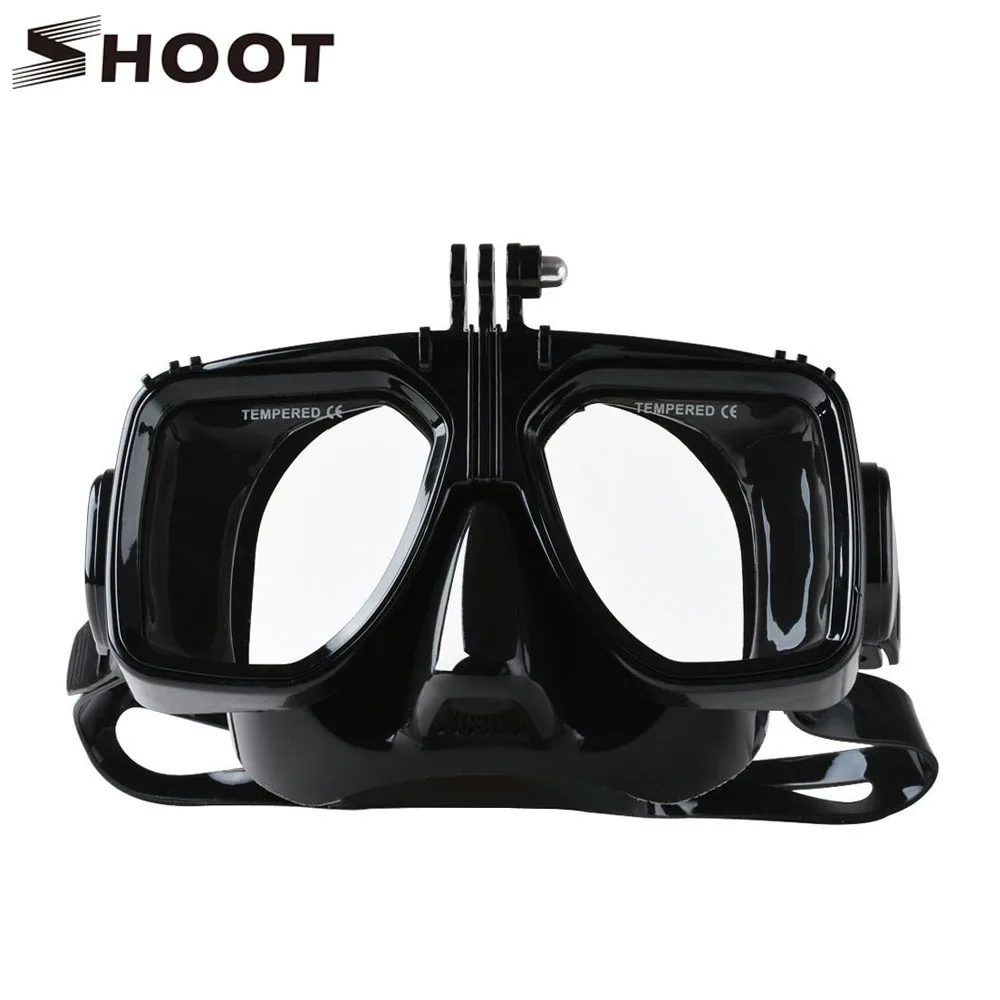 

SHOOT Underwater Diving Mask for GoPro Hero 7 6 5 Black Xiaomi Yi 4K Sjcam Sj4000 Eken Action Camera Go Pro Hero 7 6 5 Accessory