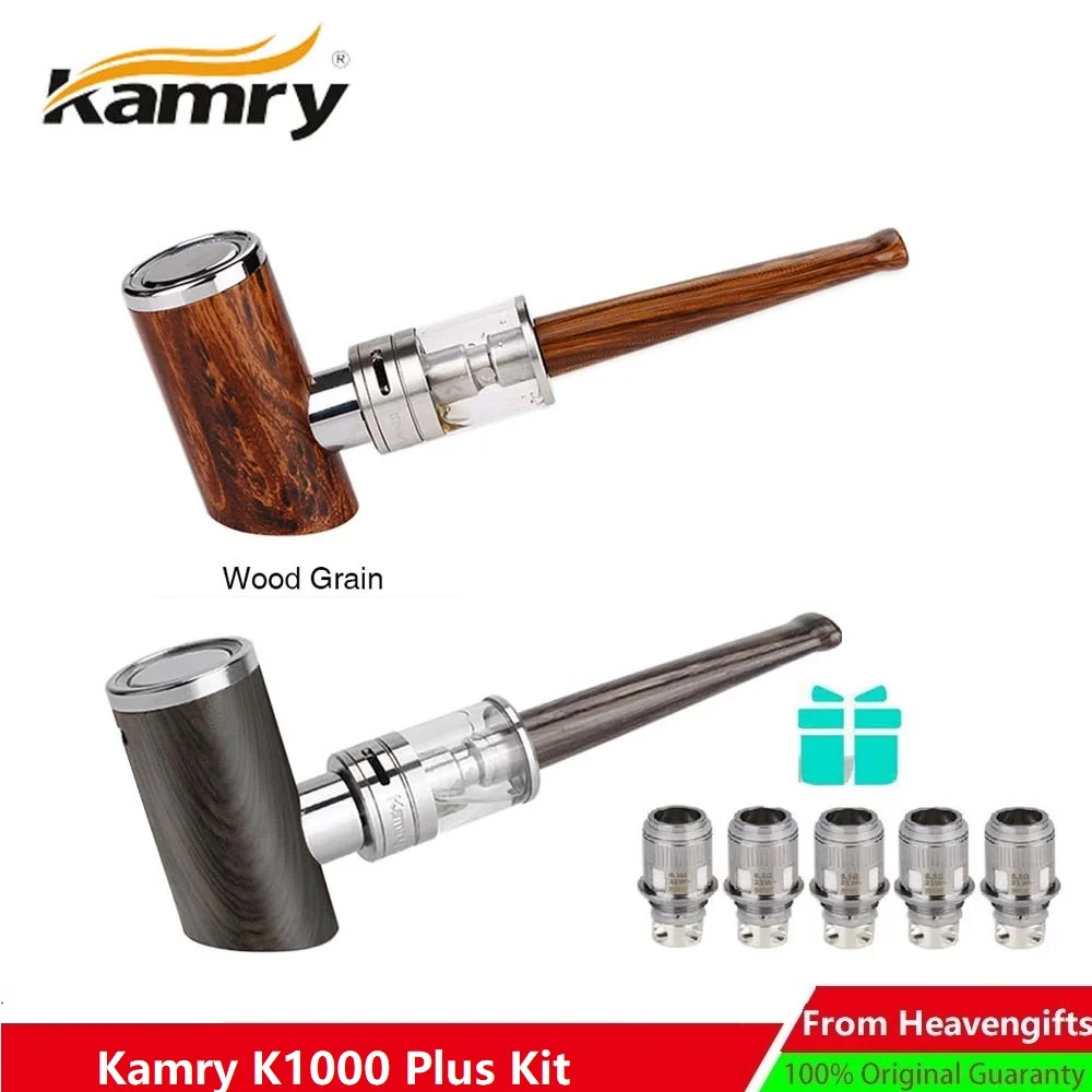 Электронный кальян Kamry K1000 Plus электронная сигарета с атомайзером 4 мл 1000