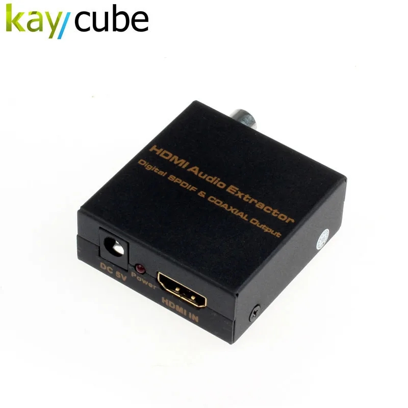 Kaycube HDMI To Digital Optical Spdif Coaxial Audio Extractor Converter