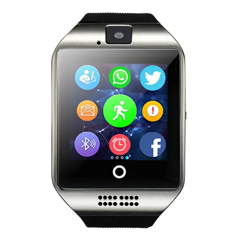 Bluetooth Smart Watch Q18 With Camera Bluetooth WristWatch For Ios Android Men Women Smartwatch VS X6 U8 A1 Q18 DZ09 GT08 T8