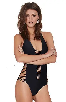 Женщины Сексуальная Strappy Купальник Купание Монокини Push Up Padded Бикини|bikini apparel|bikini