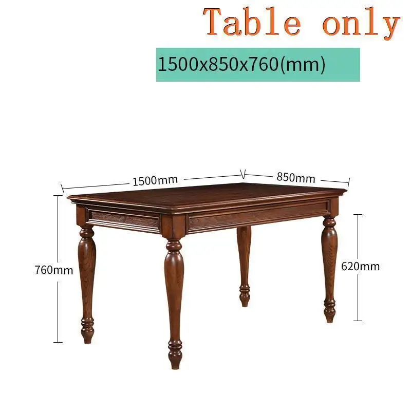 Eettafel Redonda Esstisch Yemek Masasi Escrivaninha Tavolo Dinning Juego De Set Ретро деревянный комедор Меса стол бюро обеденный стол - Цвет: MODEL M