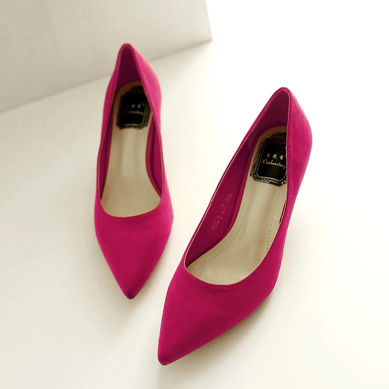 2017 г. Новые модные туфли на высоком каблуке с острым носком розовые свадебные