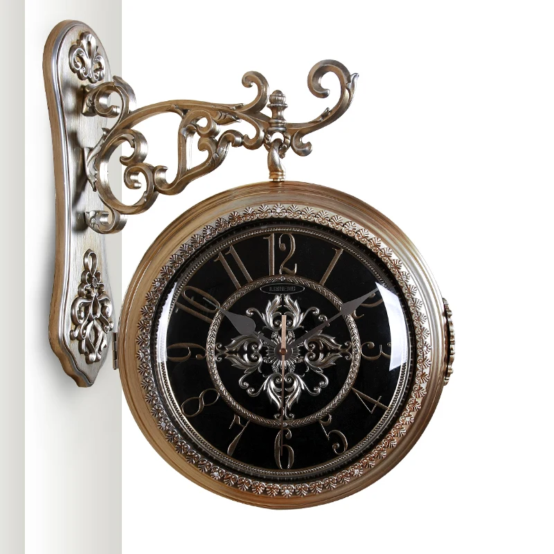 Металлические Двухсторонние настенные часы Pow Patrol гостиная настенные часы часовой механизм часы тайное скрытие Relogio Декор Паредес 5ZB303