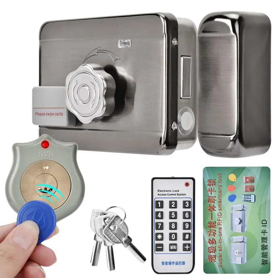 

Electronic Door Access Intelligent Remote Control System ID Single Head 12V Lock Electronic Door Lock