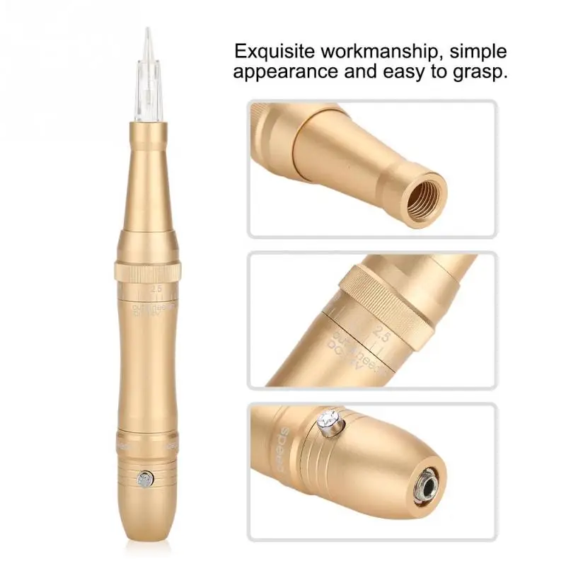 

Multifunctional Electric Permanent Makeup Tattoo Pen Machine for Eyebrow Eyeliner Electric Tattoo Pen Gun Body Makeup Tool