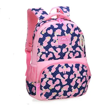 

Children School backpack Girls Backpacks Kids princess School Bags Printing Backpack Book Bag Primary Satchel schoolbags mochila