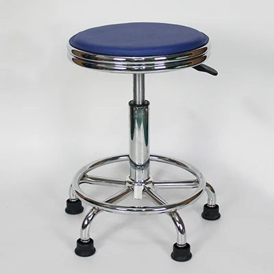 Современный стул для персонала, раздвижные офисные стулья, поворотный подъемник, кресло для руководителя, черный, красный, синий, передвижной стул, коммерческая мебель для дома - Цвет: HH415800BU