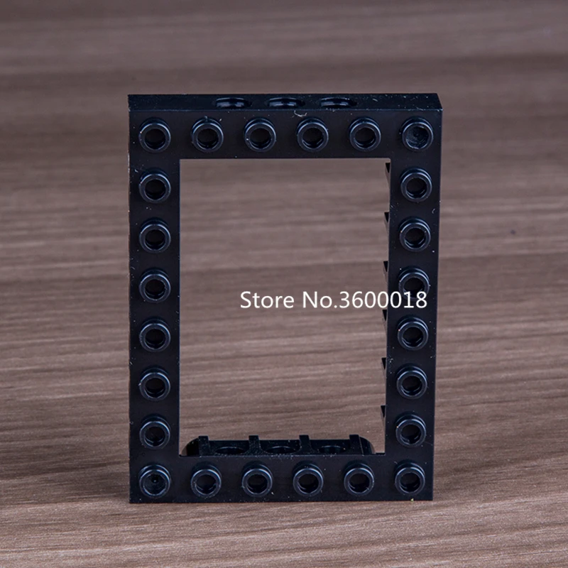 

2Pcs/lot DECOOL Technic Parts Beam 6x8 Frame Square Compatible legos 32532 MOC DIY blocks Bricks parts