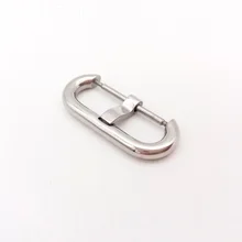 Watch Band Buckle 316L Stainless Steel Polished Prev Clasp W/ Quick Release Spring Bar Replacement 18mm 20mm 22mm 24mm