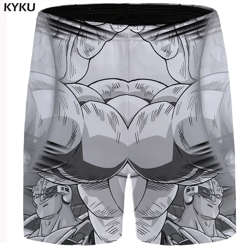KYKU шорты с драконом мужские повседневные шорты Карго винтажные китайские хип-хоп мужские короткие штаны новые летние крутые размера плюс - Цвет: Mens Shorts 11