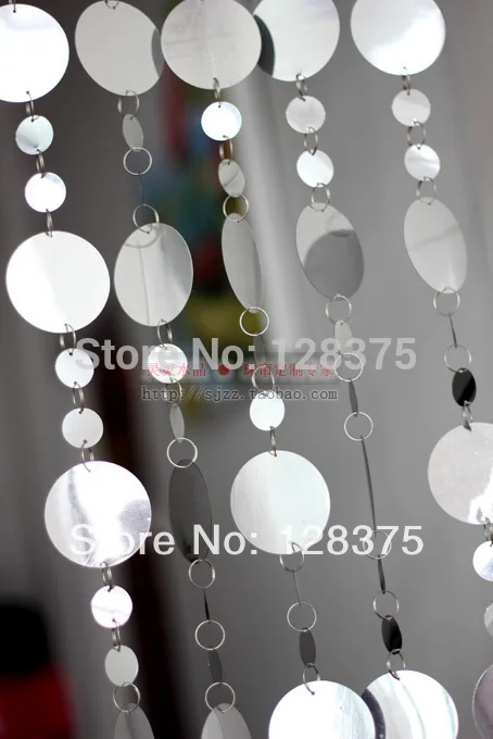 Free shipping PVC sequins curtain plastic partition bars dance halls rooms fashion accessories 27 m | Дом и сад