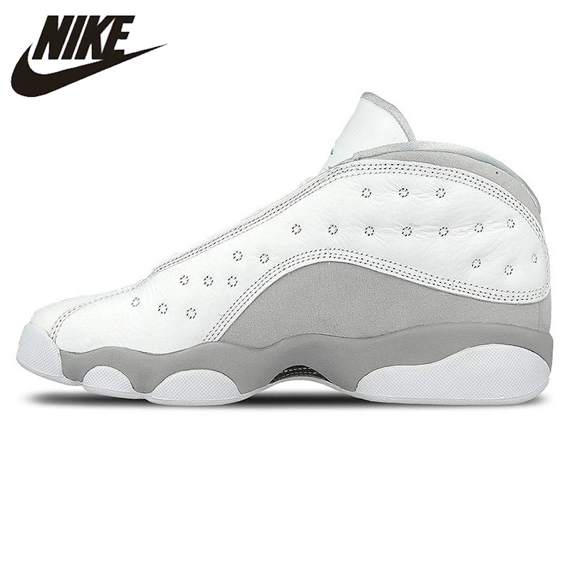 

NIKE Air Jordan 13 Low "Pure Money " Men's Basketball Shoes Sneakers, Original Low Sport Shoes 310810 100