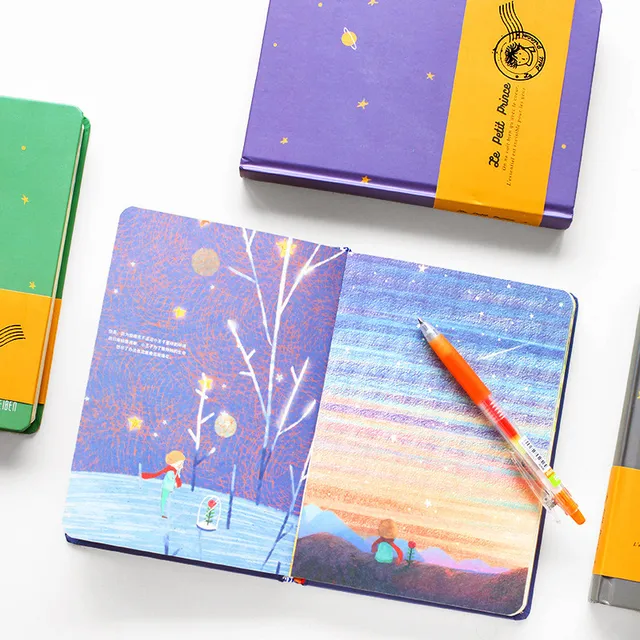 Free Shipping The Little Prince Notebook School Office Supply Free Shipping The Little Prince Notebook School Office Supply Vintage Color Page Accessory Diary Book