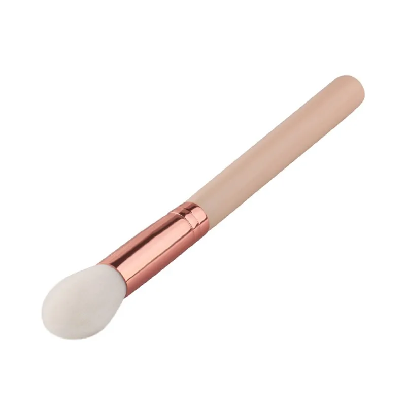 

New 1pcs Make Up Contour Cosmetics Brushes Flame Blush Blusher Brush Foundation Powder Highlighter Blending Brushes hot