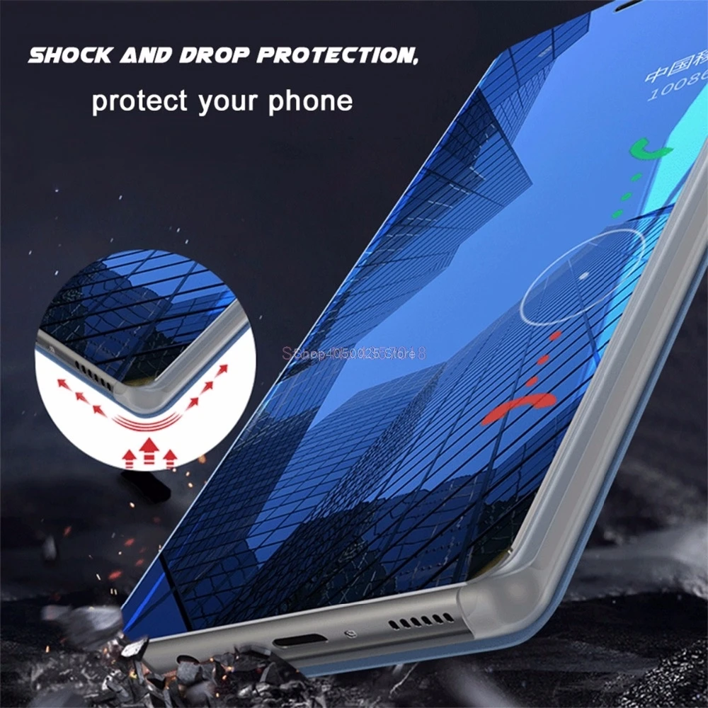 Умный чехол для Samsung Galaxy S10 5G A6 A7 A8 J4 J6 Plus 2018 A10 A20 A30 A40 A50 A60 A70 A80 A90 A20E Core M10 M20 M30|Бамперы|