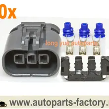 Longyue 10 шт 3-способ R32 RB20/25, R33 S1 RB25 и RB26 положения дроссельной заслонки Сенсор TPS соединитель