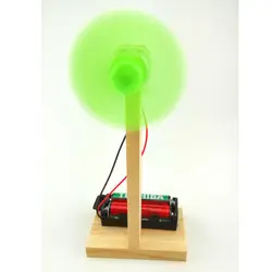 Электрический вентилятор модель деревянные модели наборы Обучающие науки для сборки Diy игрушки для детей Детские игрушки для мальчиков