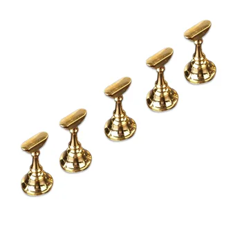 

NEW 10 Pcs False Nail Tips Display Stand Holder Set Magnetic Showing Shelf Practice Nail Tools