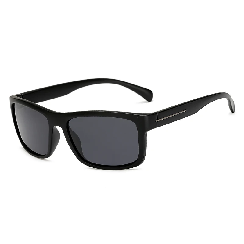 Мужские поляризационные солнцезащитные очки, брендовые, для вождения, солнцезащитные очки для мужчин, квадратные, очки, очки, UV400, оттенки, Gafas Oculos de sol - Цвет линз: 01