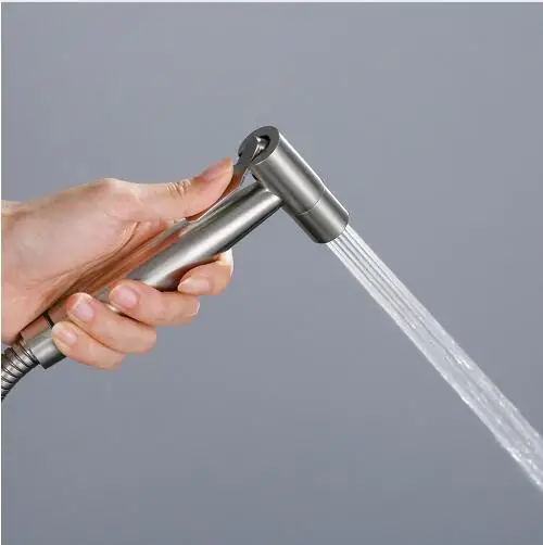 

Handheld Toilet Bidet Sprayer Kit Stainless Steel Hand Bidet Faucet for Bathroom Hand Spray Shower