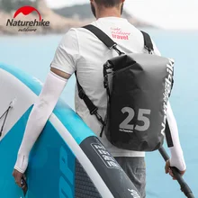 Naturehike Waterproof Backpack Combo Dry Wet Bag Beach Sea Water Boating Drifting River Trekking Dry Bags Swimming Bag 10/15/25L