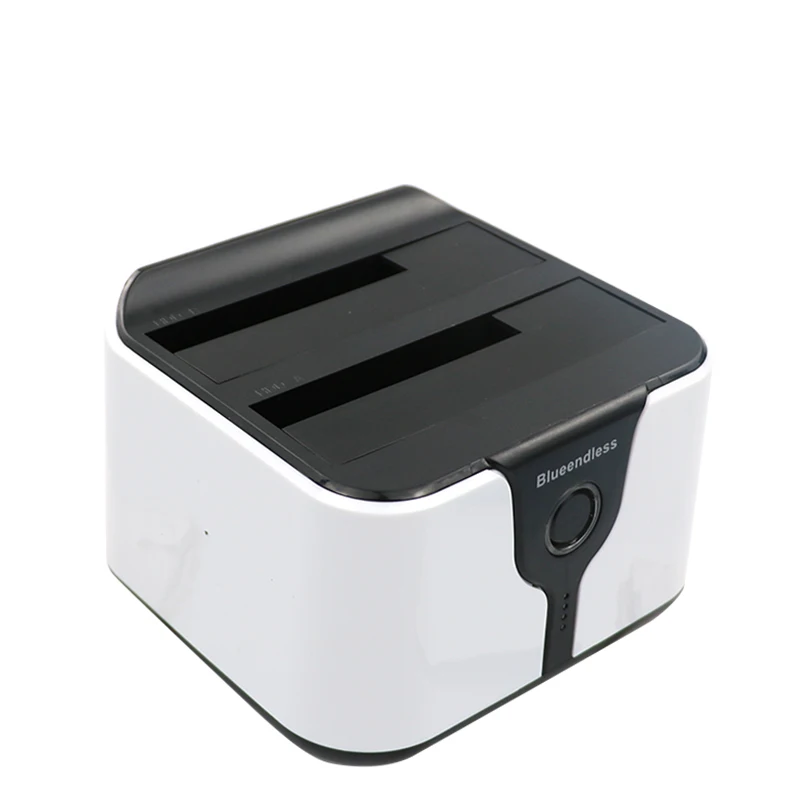 hdd clone station 2 Bay to SATA ssd box hd 3.5'' 2.5 inch hdd enclosure  (3)
