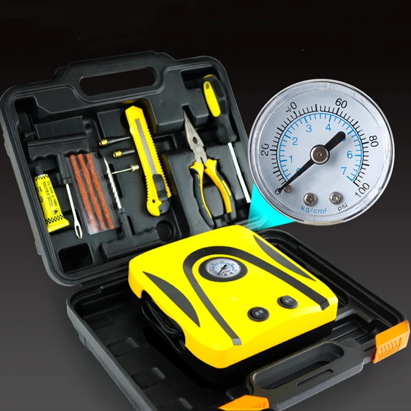 

Car air pump 12V car tires portable high power electric pump tire repair tools