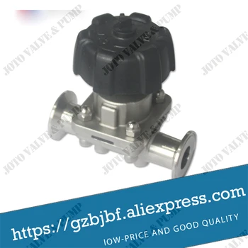 

3ocs Stainless Steel 316 Sanitary Diaphragm Valve( size 34" o19 = 1 pic, 1" o25 =1 pic and 1" 1/4 o)