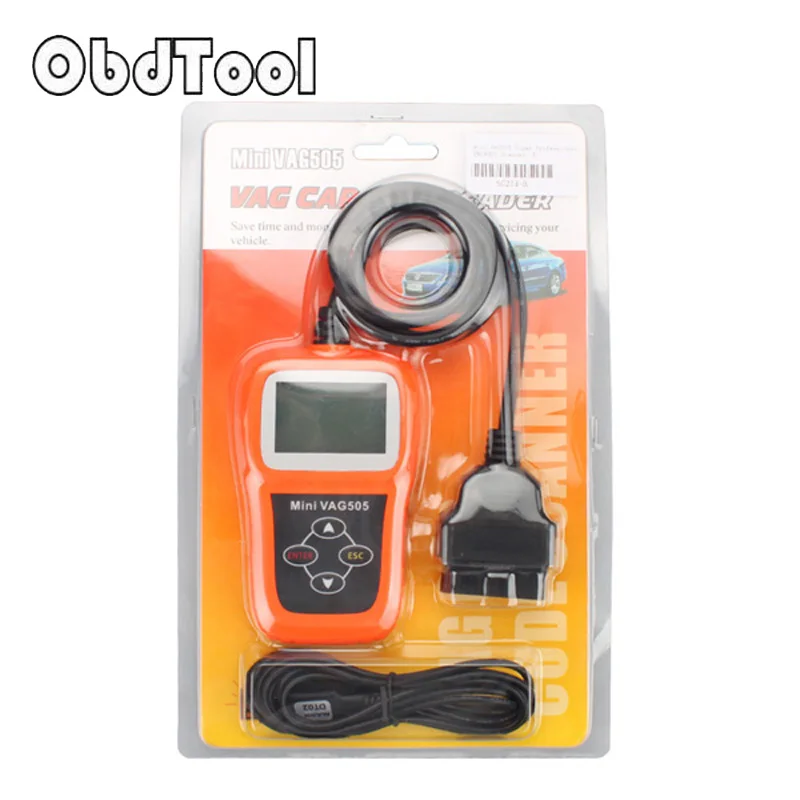 

OBDTOOL Car Styling Mini VAG505 Super Professional for Scanner Mini Vag 505 Auto Scanner 1Pcs LR15