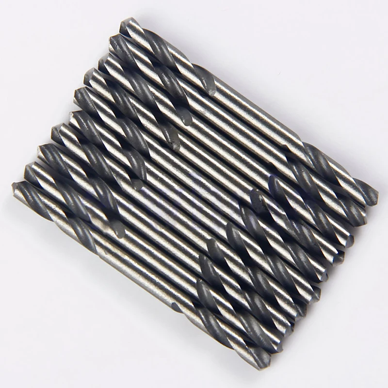 10Pcs 1/8" 3.2MM Diam Hss Double Ended Stub Metal Drill Bit Bits HIgh
