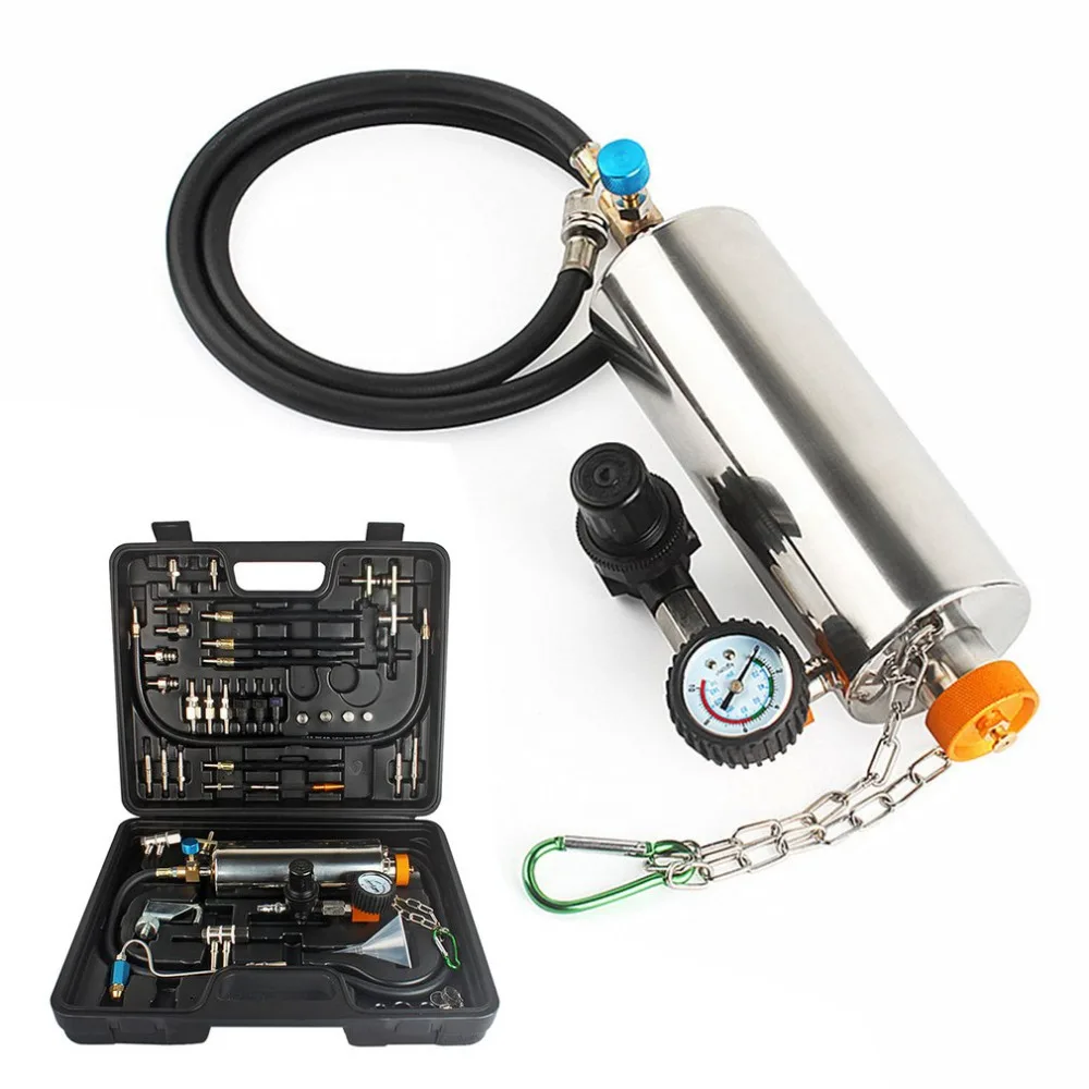 

GX100 Auto Injector Cleaner Non-Dismantle Auto Fuel Injection Washing Tool Car Fuel Injector Tester Cleaning Throttle Toolkit