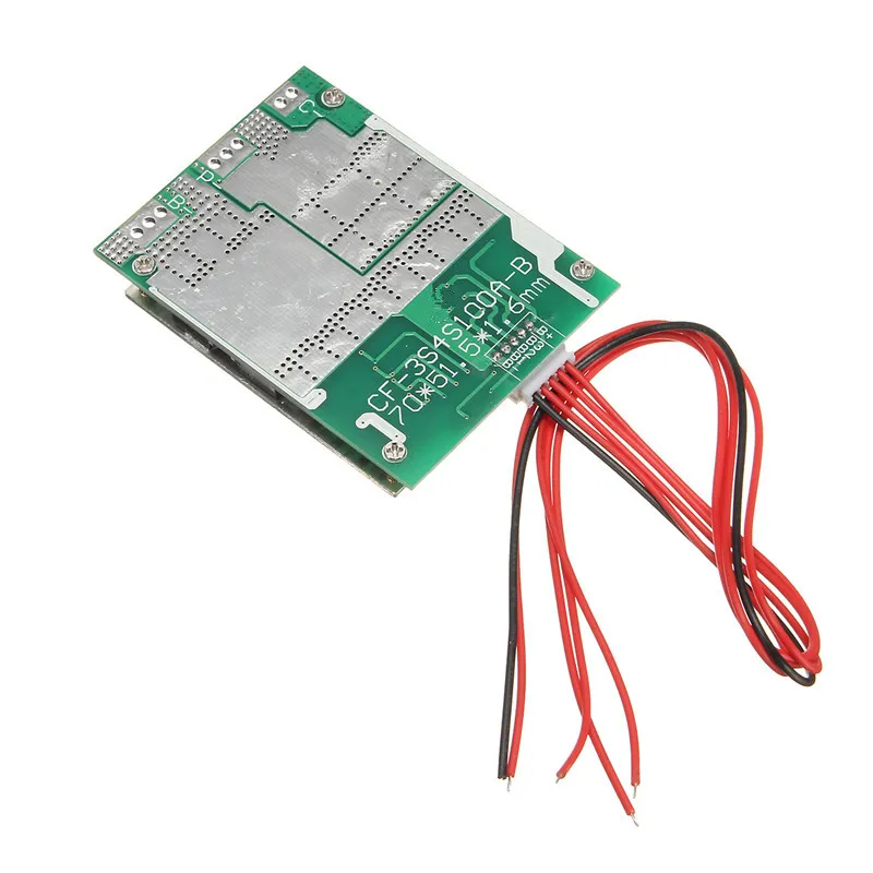

Hot Sale 4S 100A 12V Balance For LiFePo4 For LiFe 18650 Battery Cell BMS Protection PCB Board Module