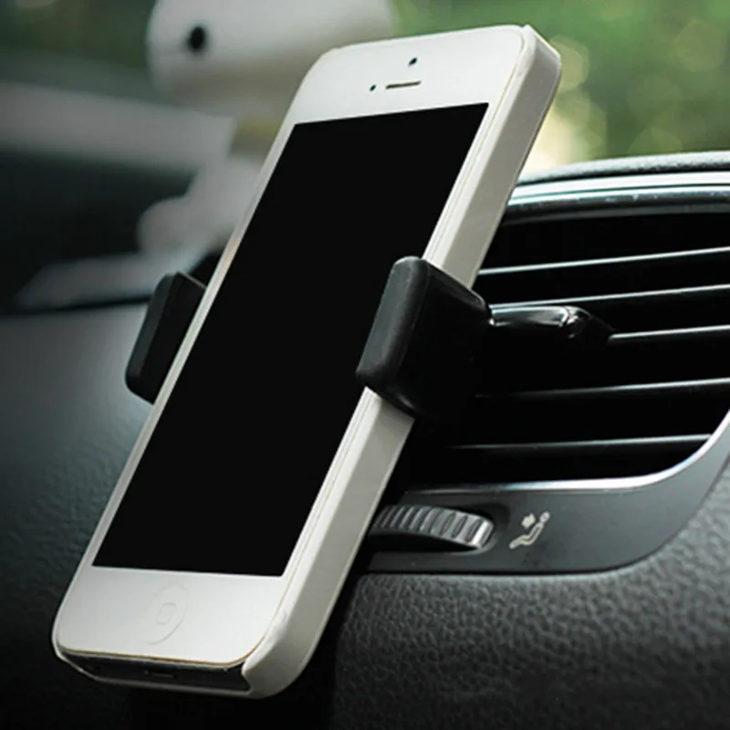 mobile phone stand for desk Universal 360 Degree Car Phone Holder For iPhone 8 X 7 6 Adjustable Air Vent Mount Car Mobile Phone Holder Support For Samsung car vent phone holder