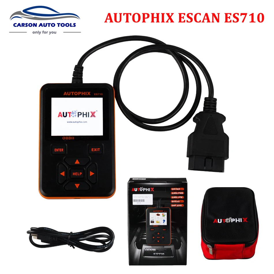 

Professional Autophix E-SCAN ES710 Diagnostic Tool for Honda + OBD2 Scanner Autophix ES710 Scanner ESCAN ES710 OBD2 Code Scanner