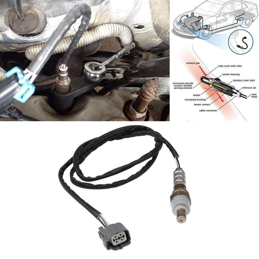 1PCS Automobile Exhaust Gas Oxygen Sensor 4 Wires For Ford Focus Lincoln Mercury Mazda 15717 11171843 1PCS Automobile Exhaust Gas Oxygen Sensor 4 Wires For Ford Focus Lincoln Mercury Mazda 15717 11171843