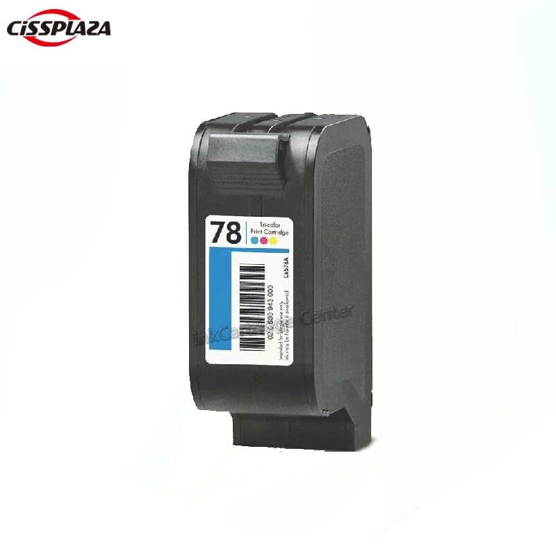 

CISSPLAZA 2x replacement ink cartridge for HP78 78A C6578A C6578D compatible for HP 78 1180c 1220c 1280 1600c 6122 printer