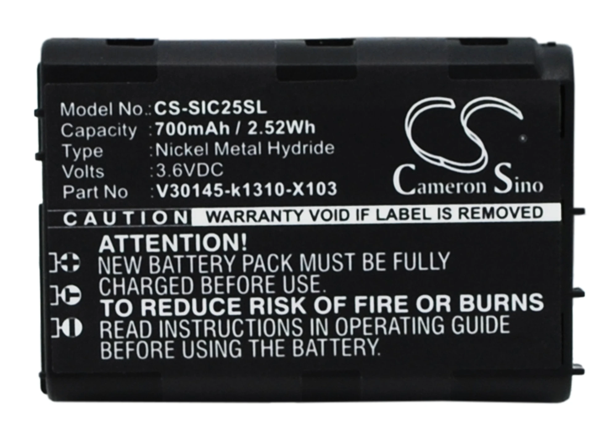 Аккумулятор Cameron Sino для Siemens C25 Power C2588 C25e C28 700 мАч|cameron sino|battery for siemensbattery |