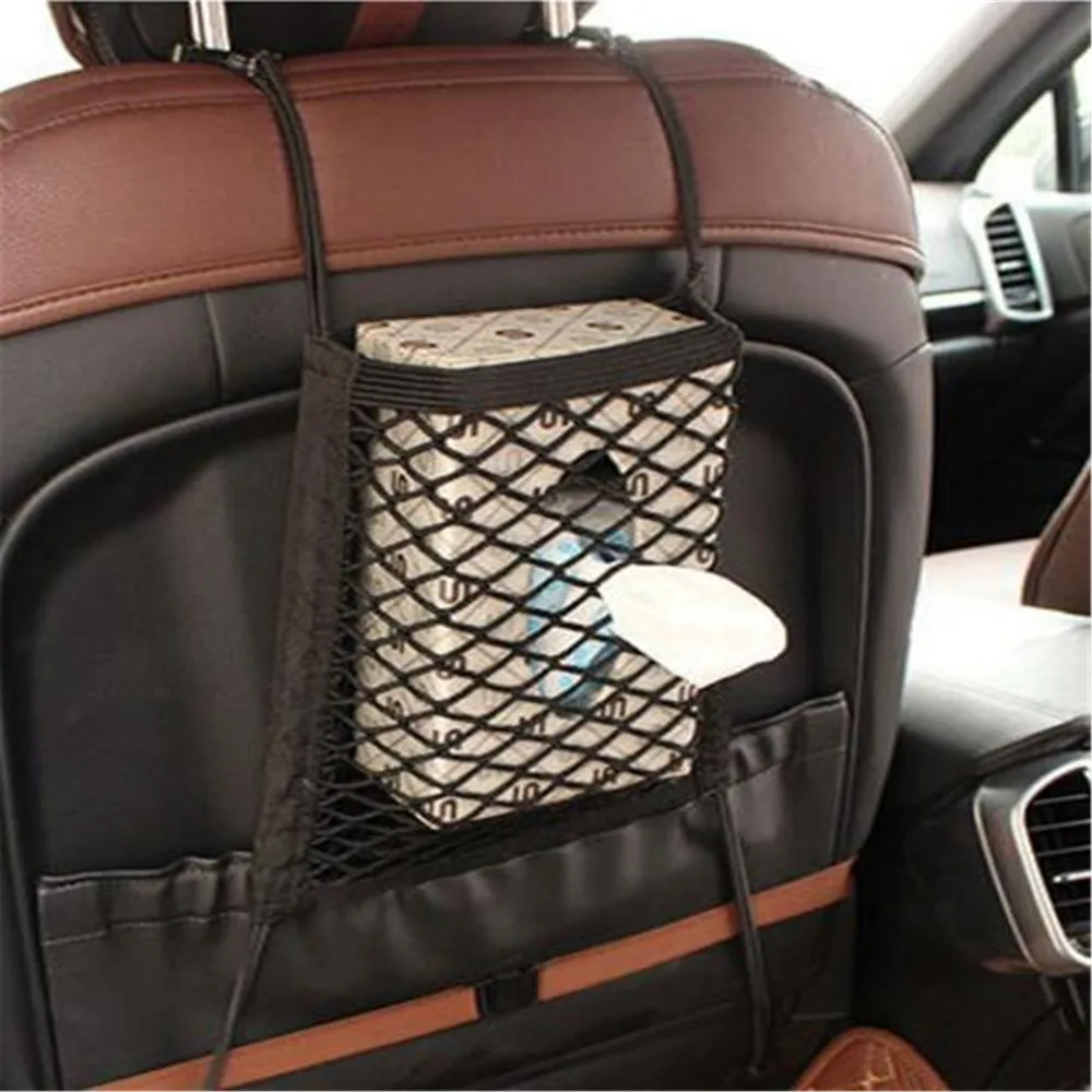 Автомобиль Организатором сиденья в заднем хранения сети сетки для Volkswagen VW POLO Golf 4 Golf 6 Гольф 7 CC Tiguan Passat B5 B6 Jetta Mk5 MK6