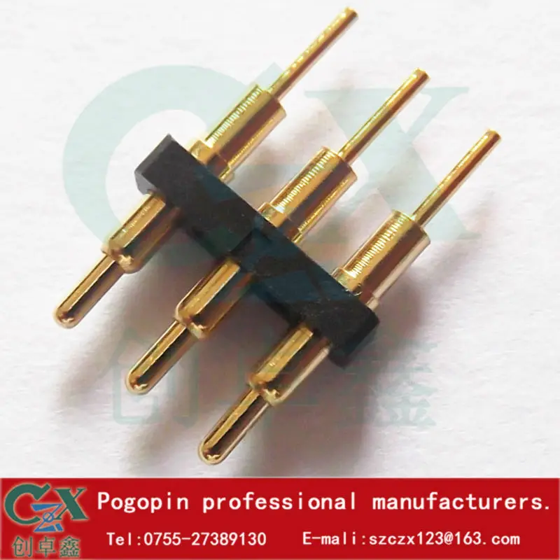 Ток оптовая продажа 3 контактный разъем pogo пружинный игла разъем|spring connector|needle
