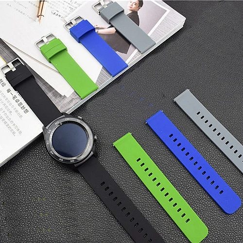 Ремешок для часов силиконовый ремешок huawei watch 2 20 22 мм Спортивный Классический