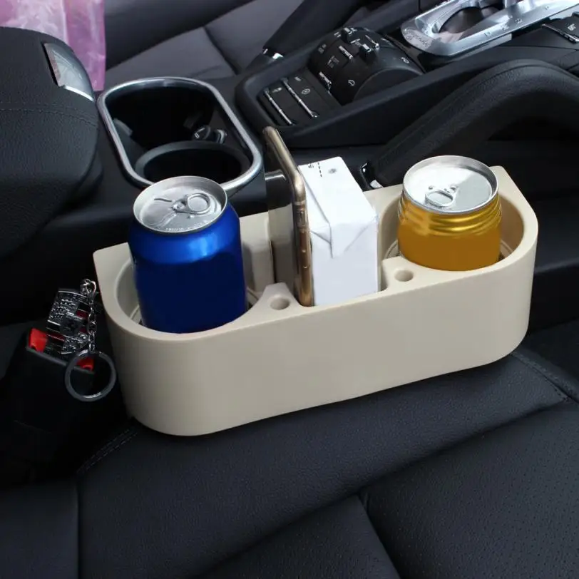 

Car Stylish Car Auto Cup Holder Portable Multifunction Seat Phone Glove Box Organizer cup holder Dropshipping Nov6
