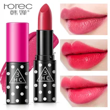 HOREC12 изделие гламурный Шарм Помада яркая матовая питательный прочного увлажняющий бальзам для губ