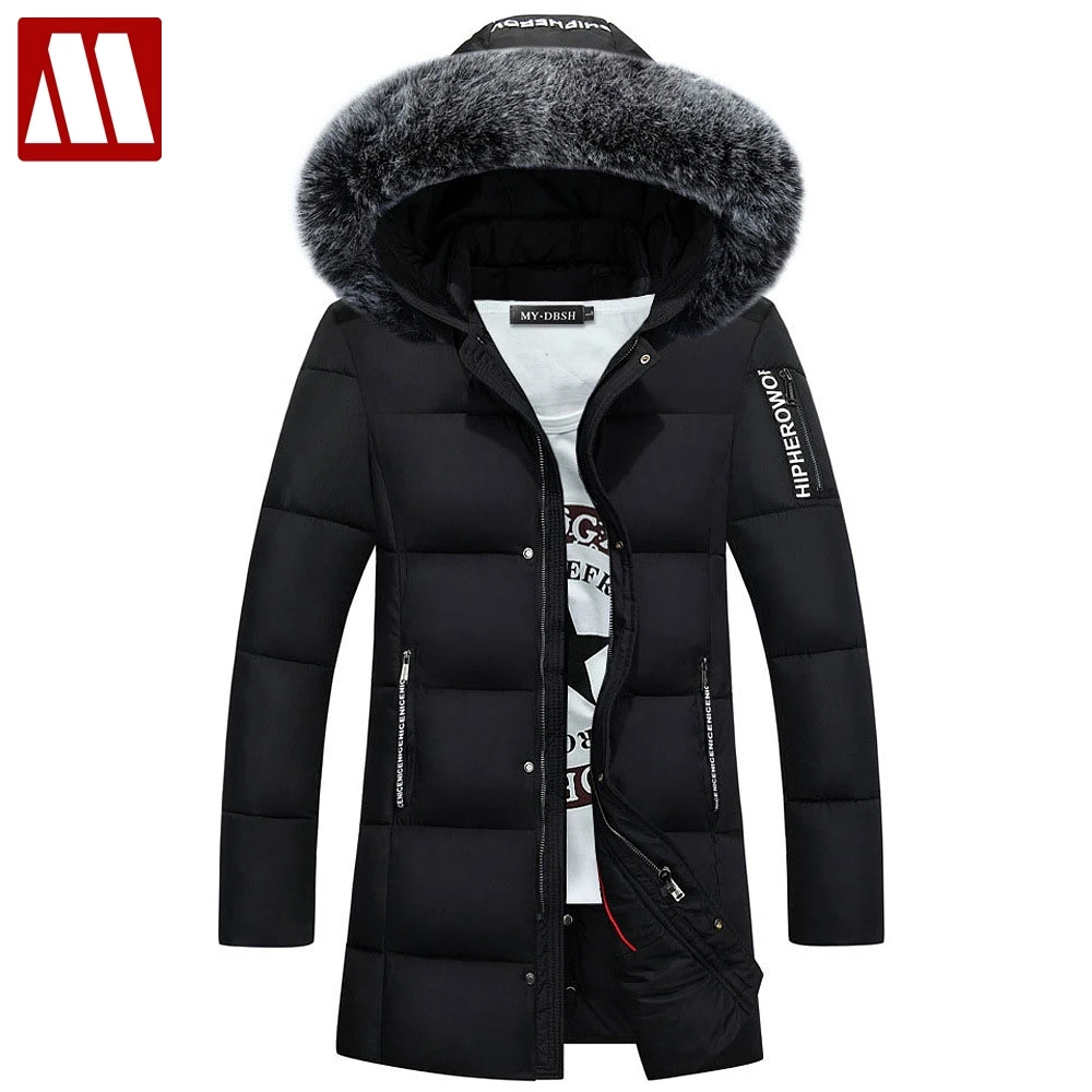 Мужской пуховик с капюшоном - 86 фото