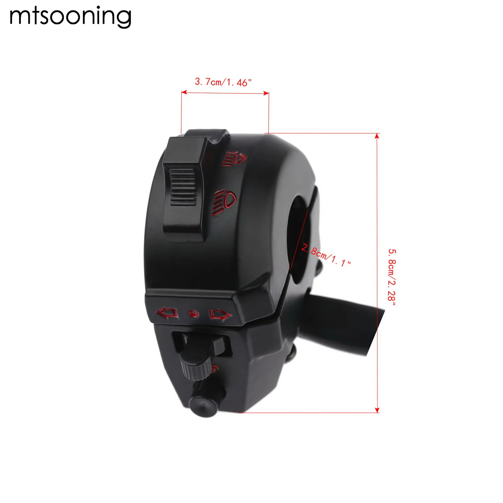 Руль управления для мотоцикла 22 мм 7/8 дюйма левый и правый|motorcycle switch|turn signal