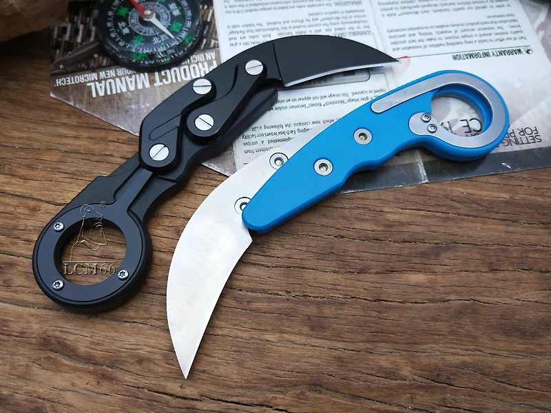 LCM66 механические karambit Скорпион коготь нож открытый кемпинг джунгли охотничьи ножи Самозащита Выживание Складной нож инструмент